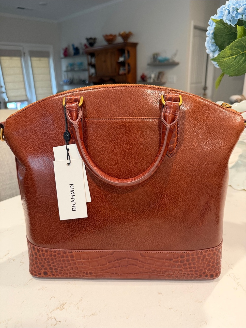 Brahmin Large Duxbury in Butterscotch Laurence - Picture 4 of 11